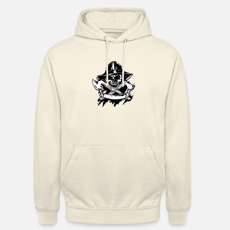 Zimmerer Handwerk mit Werkzeug - Unisex Hoodie - Vanille-Milchshake