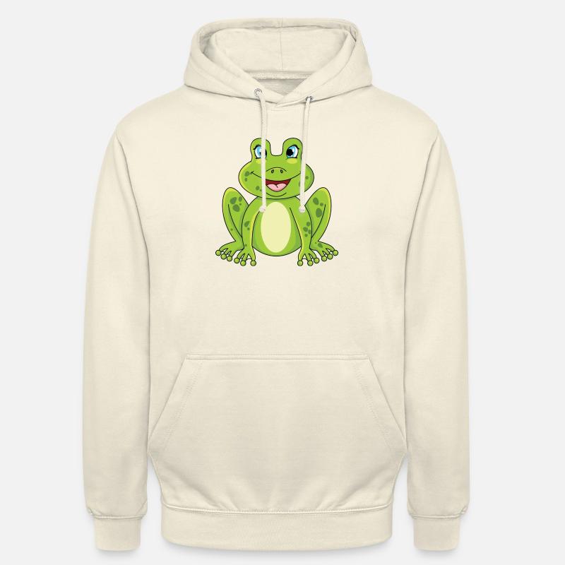 Frosch - Sweat-shirt à capuche unisexe - vanille