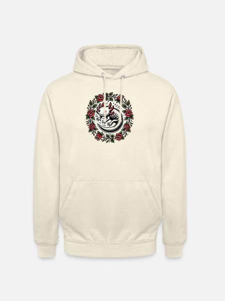 Axolotl - Unisex Hoodie - Vanille-Milchshake