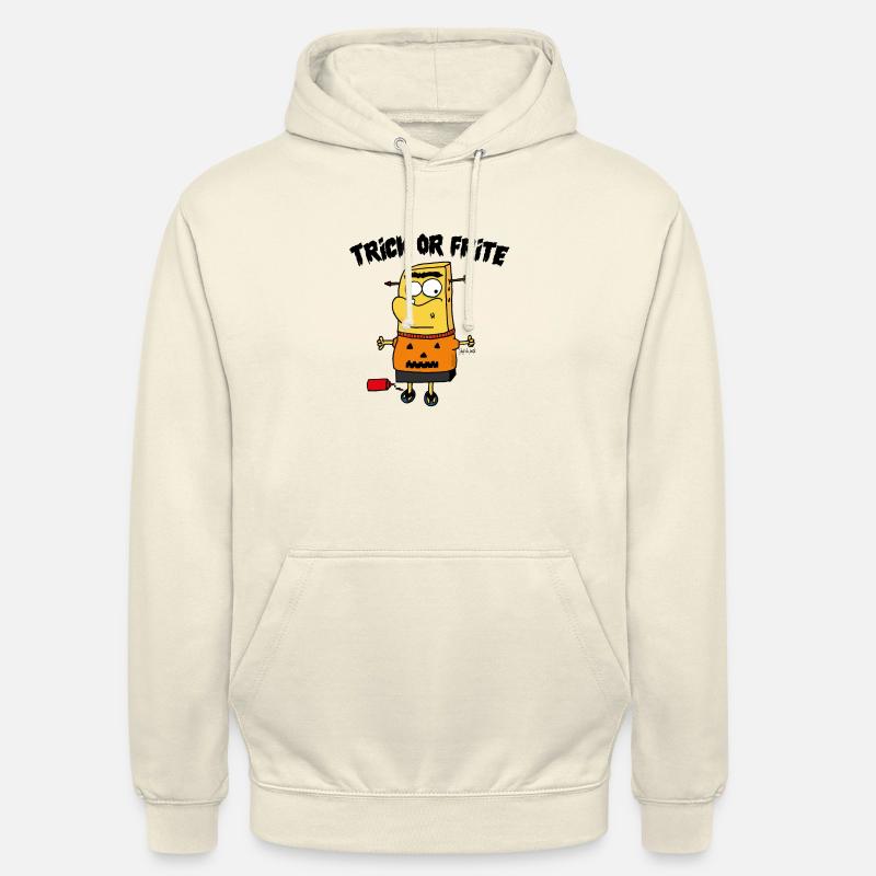 Trick oder frittiert! Unisex Hoodie