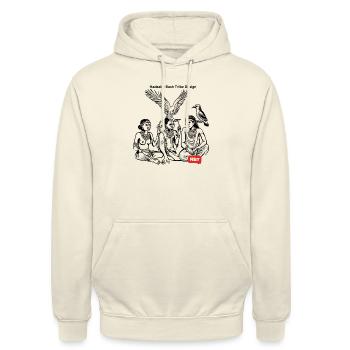 LGBT 9 - Unisex Hoodie - vanilla - Front - Alina (178cm) & Michal (187cm)