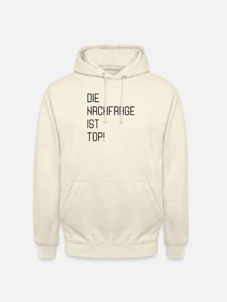 ANGEBOT NACHFRAGE - Unisex Hoodie - Vanille-Milchshake