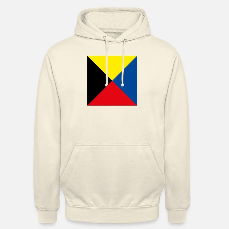 I_Require_A_Tug_Flag - Sweat-shirt à capuche unisexe - vanille