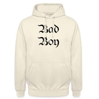 Streetwear - Sweat-shirt à capuche unisexe - vanille - Devant - Alina (178cm) & Michal (187cm)