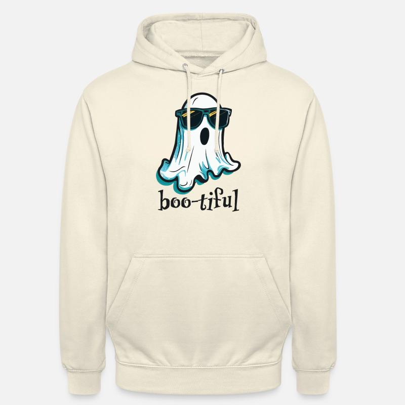 Boo-tiful Bootiful Geist mit Sonnenbrille - Unisex Hoodie - Vanille-Milchshake