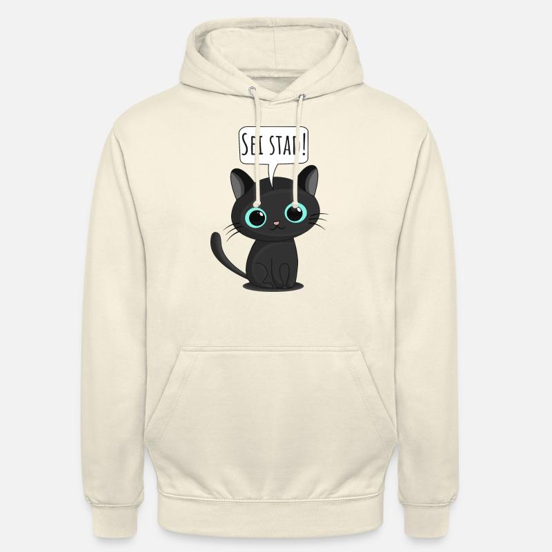 Sei stad! - Unisex Hoodie - Vanille-Milchshake