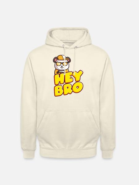 Hey Bro! - Unisex Hoodie - Vanille-Milchshake