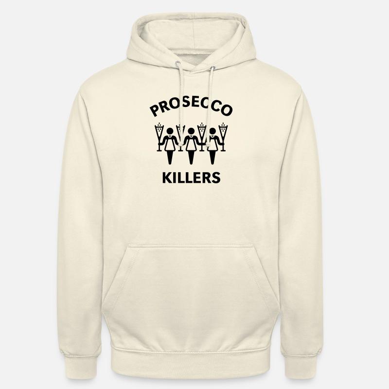 Prosecco Killers (Soirée des filles) - Sweat-shirt à capuche unisexe - vanille