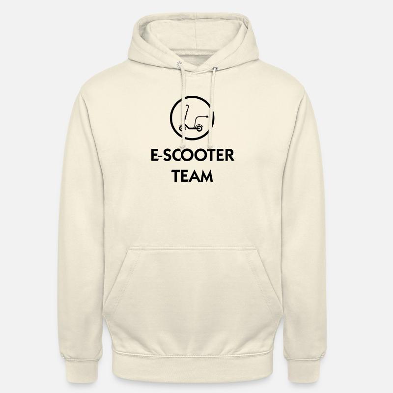 E-Scooter E-Roller Scooter - Unisex Hoodie - Vanille-Milchshake