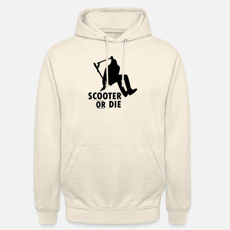 E-Scooter E-Roller Scooter - Unisex Hoodie - Vanille-Milchshake