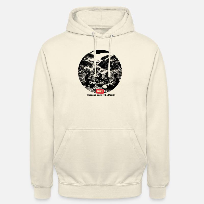 Tribu LGBT de la brousse - Sweat-shirt à capuche unisexe - vanille