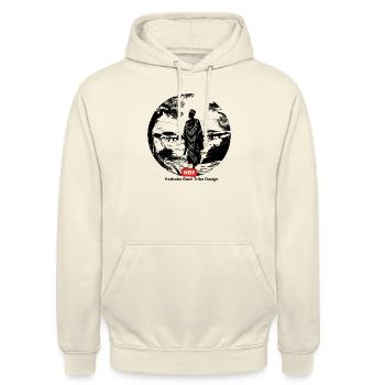HBT 62 - Unisex Hoodie - vanilla - Front - Alina (178cm) & Michal (187cm)