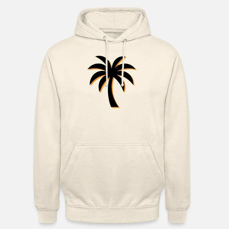Palm Tree Icon - Unisex Hoodie - vanilla