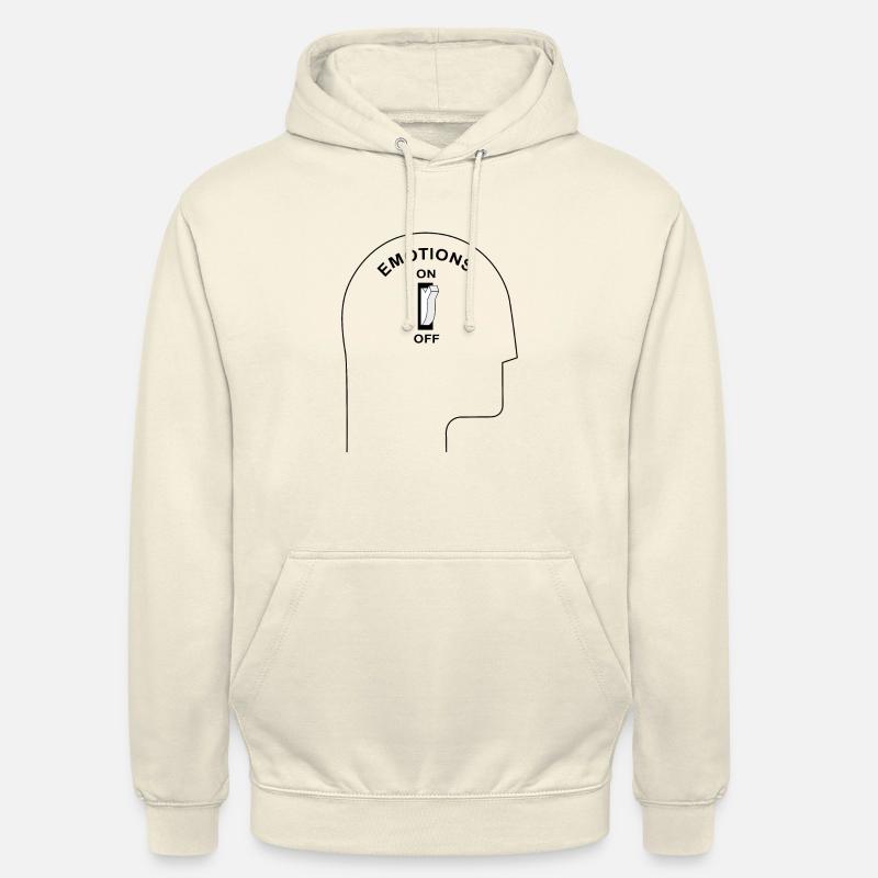 Emotions ON - Sweat-shirt à capuche unisexe - vanille
