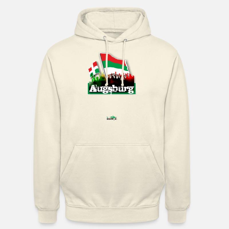 augsbourg all4one - Sweat-shirt à capuche unisexe - vanille