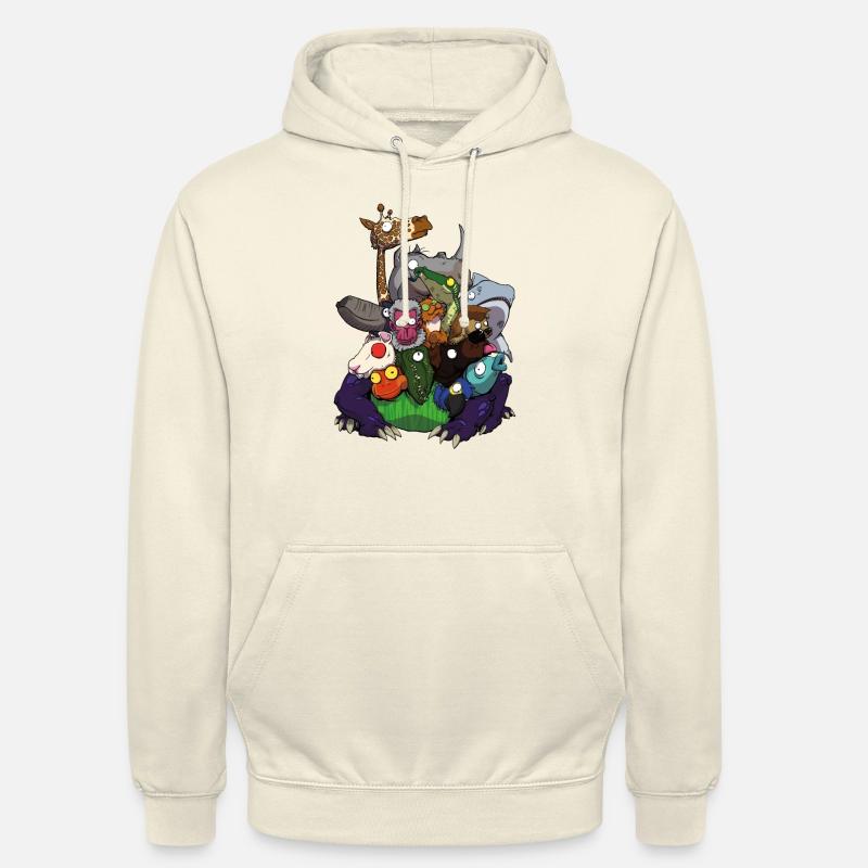 Derpy Tierhydra - Unisex Hoodie - Vanille-Milchshake
