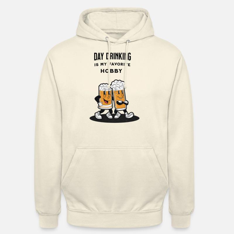 Day Drinking Bier Geschenkidee - Unisex Hoodie - Vanille-Milchshake