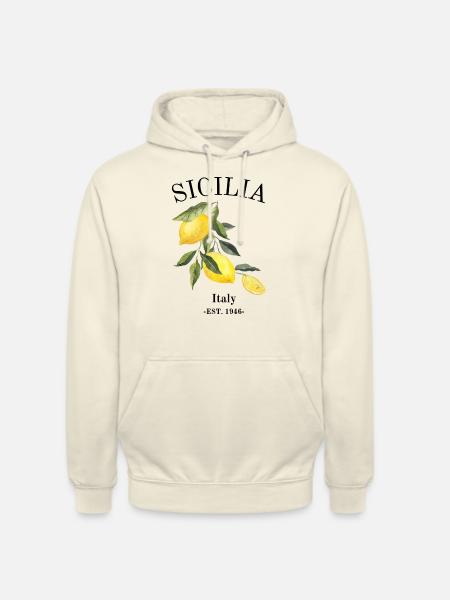 Sicilia Lemons - Unisex Hoodie - vanilla