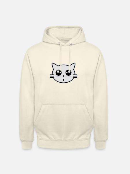 Katze - Unisex Hoodie - Vanille-Milchshake