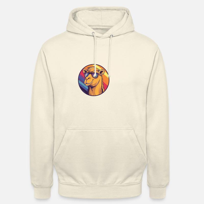 Kamel Comic Cool Sommer - Unisex Hoodie - Vanille-Milchshake
