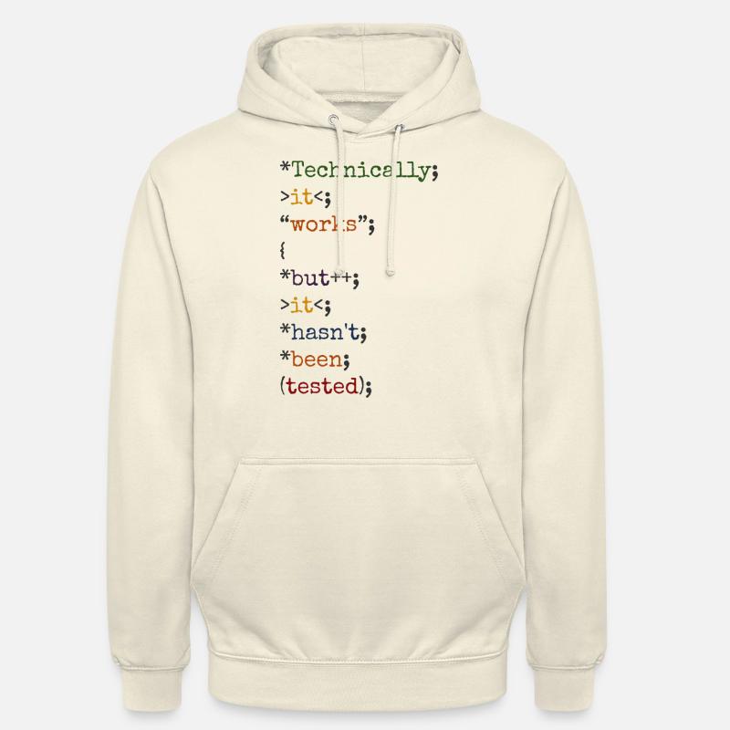 Software Ingenieur Informatiker Programmierer - Unisex Hoodie - Vanille-Milchshake