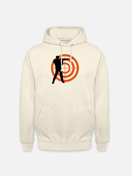 sportschutze_2c - Unisex Hoodie - vanilla