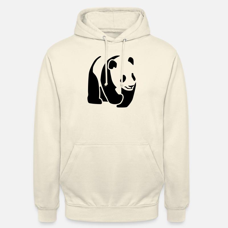 Panda - Unisex Hoodie - vanilla