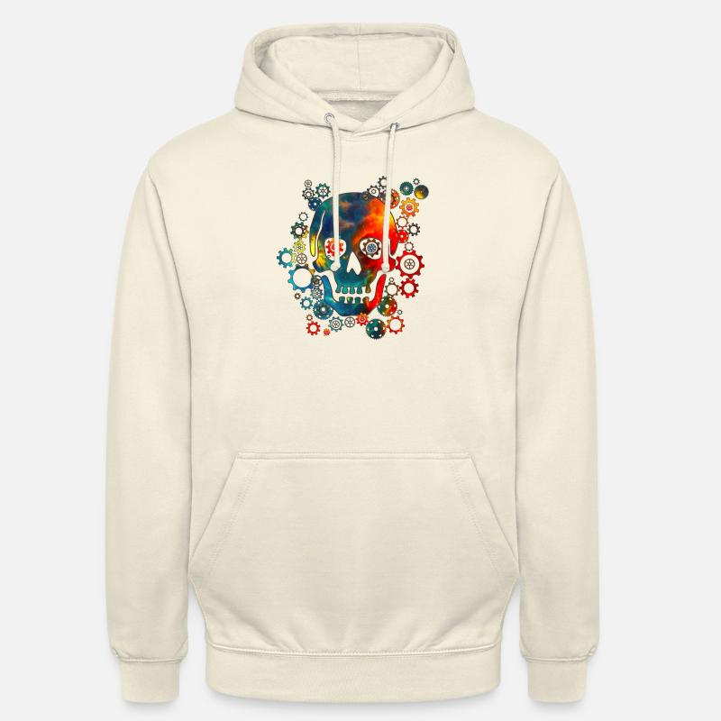 Skull, Space Pirate, Galaxy, Cosmos, Universe - Luvtröja unisex - vaniljmilkshake