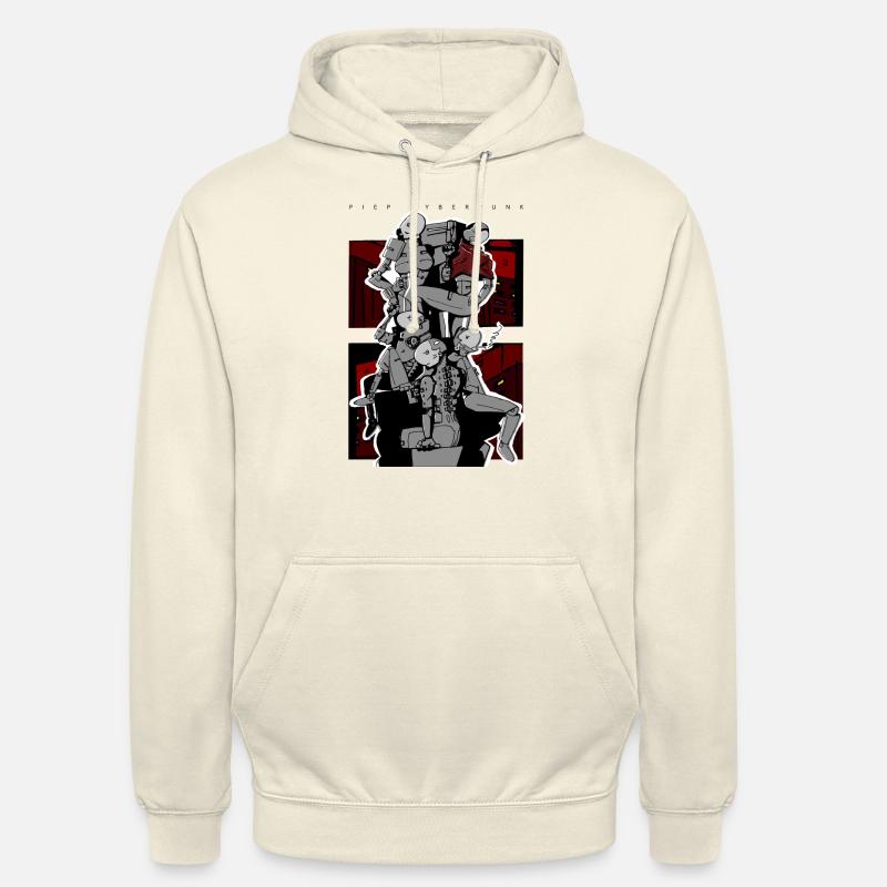 Säule oder Piep - Unisex Hoodie - Vanille-Milchshake