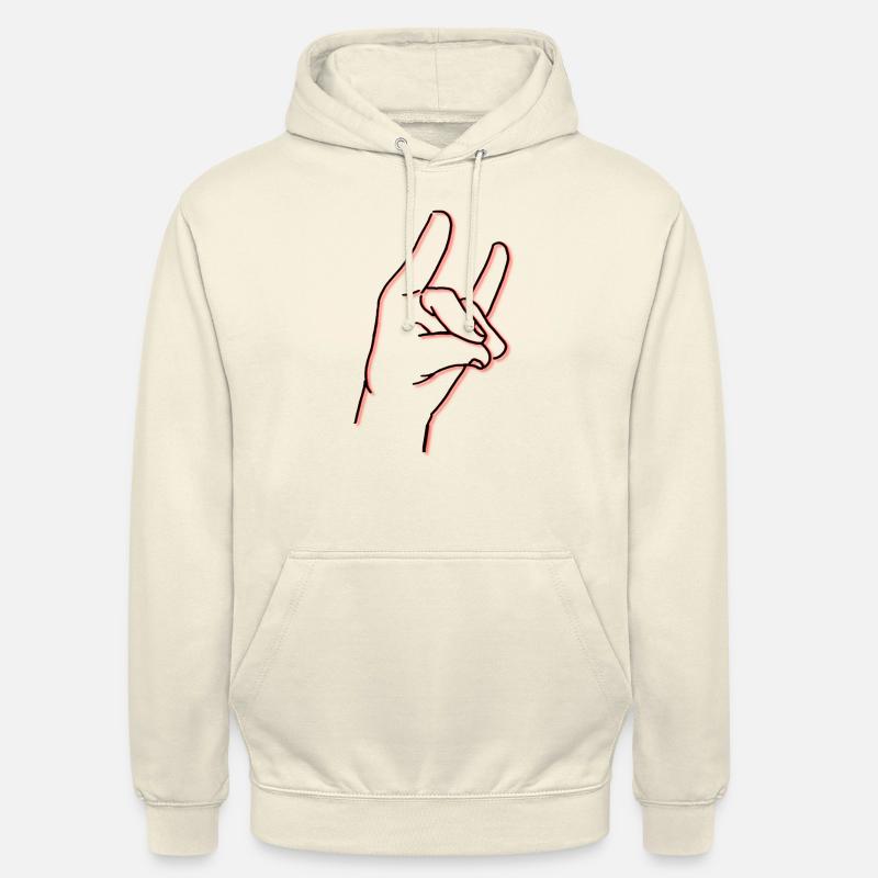 Handzeichen oder so - Unisex Hoodie - Vanille-Milchshake
