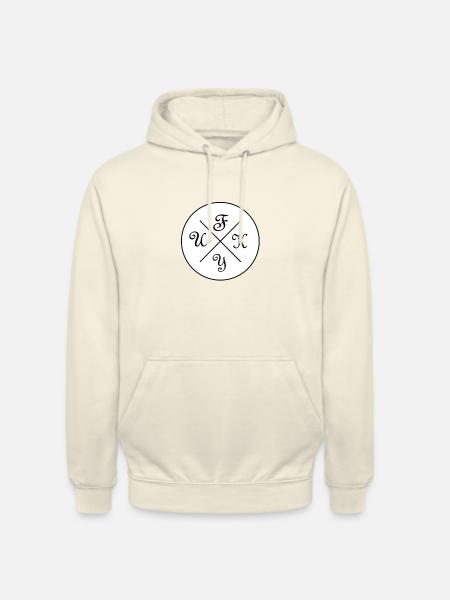 Fuck you - Unisex Hoodie - Vanille-Milchshake