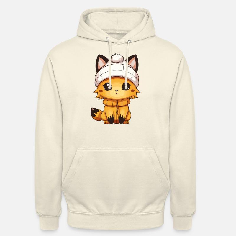 Fuchs Comic - Unisex Hoodie - Vanille-Milchshake