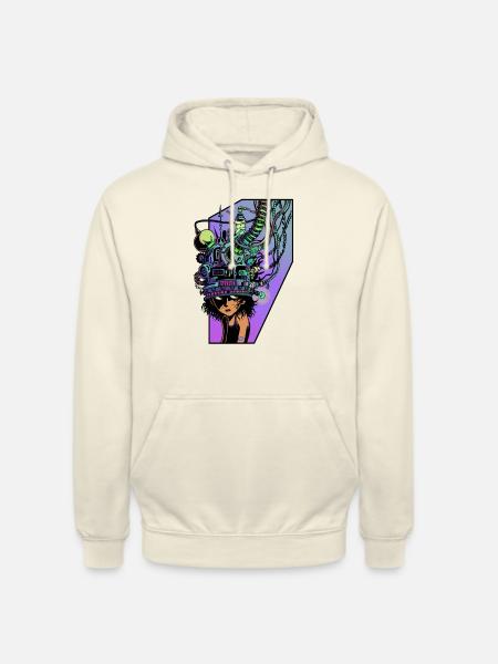 Télépathe  - Sweat-shirt à capuche unisexe - 