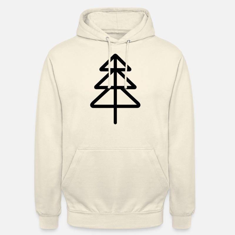 arbre de noel - Sweat-shirt à capuche unisexe - vanille