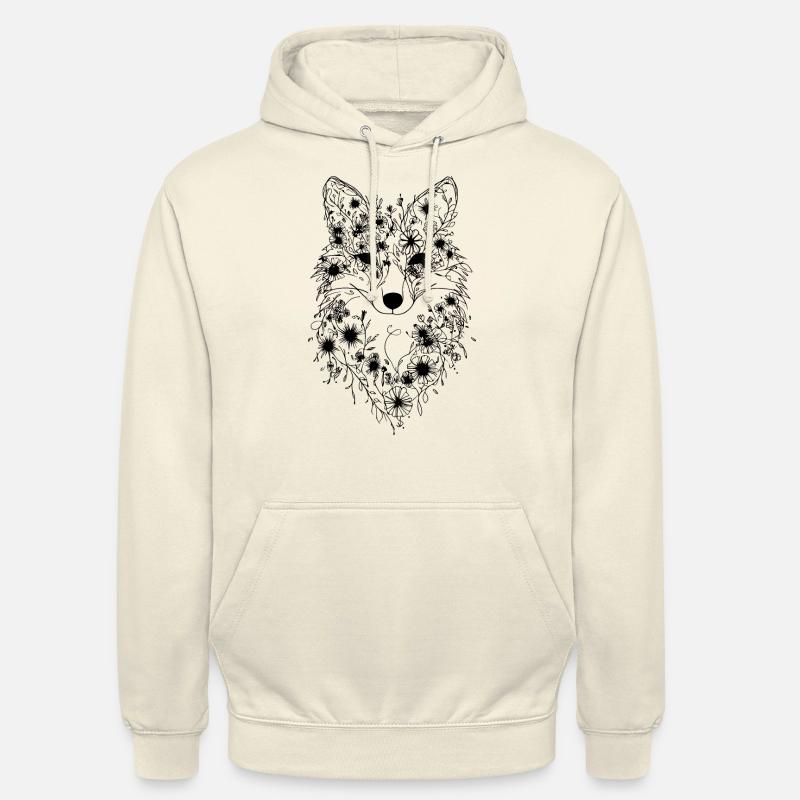 Blumenfuchs - Unisex Hoodie - Vanille-Milchshake