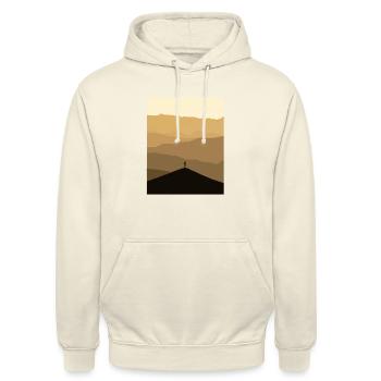 Summit - Unisex Hoodie - vanilla - Front - Alina (178cm) & Michal (187cm)