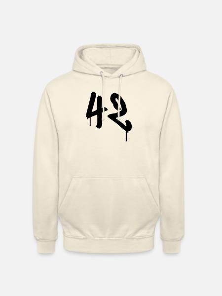 Day: 42 - Unisex Hoodie - vanilla