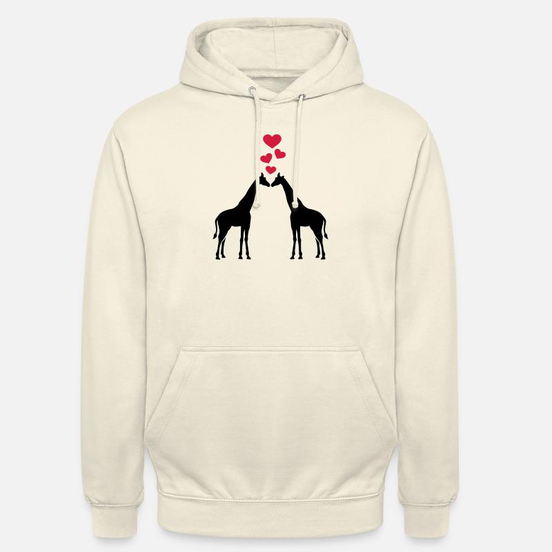 Giraffe - Unisex Hoodie - Vanille-Milchshake