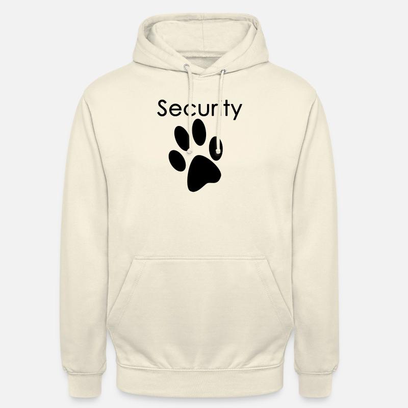 security - Unisex Hoodie - Vanille-Milchshake