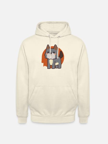 Wolf Comic - Unisex Hoodie - Vanille-Milchshake