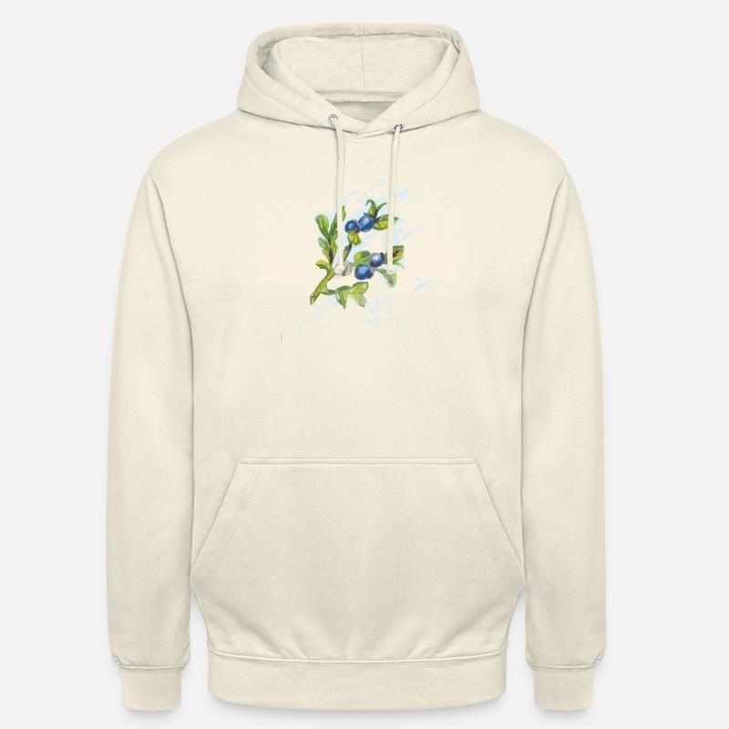mustikka - Unisex-huppari - vaniljapirtelö