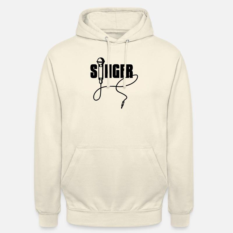 singer - Unisex Hoodie - vanilla
