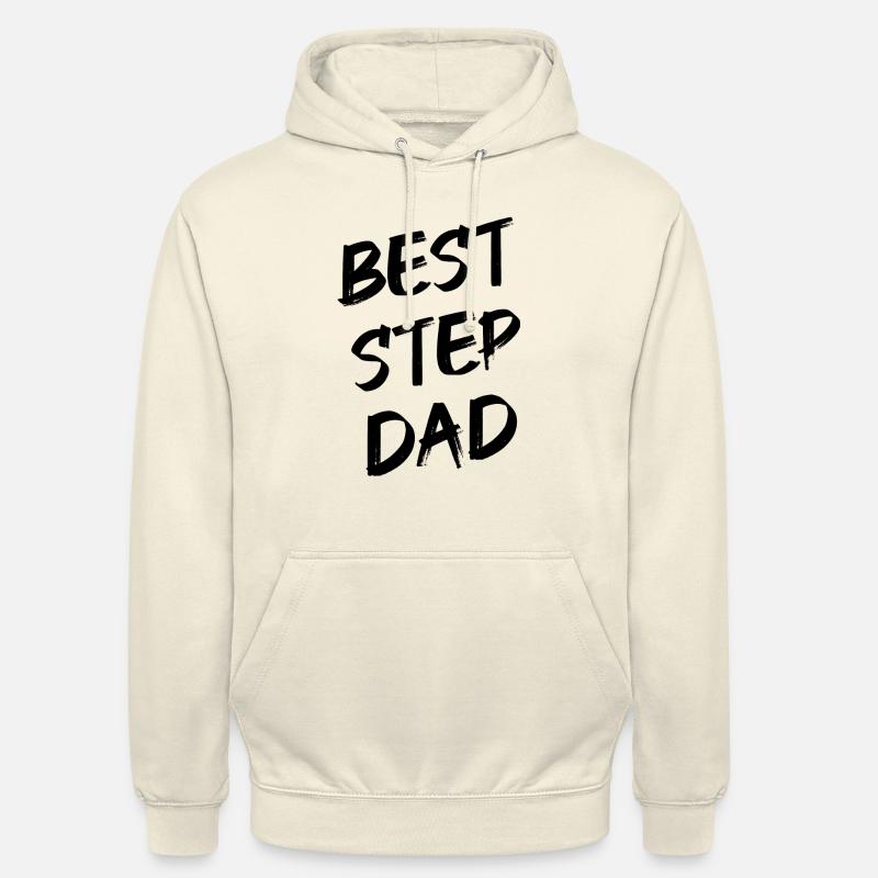 Meilleur Step Papa - Sweat-shirt à capuche unisexe - vanille