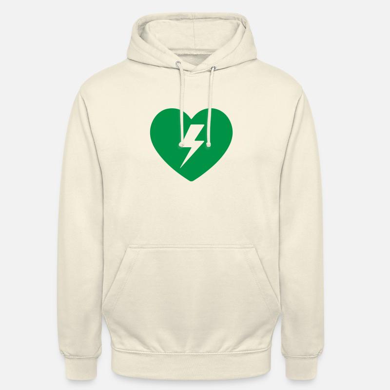 AED Notfall-Defibrillator Erste Hilfe - Unisex Hoodie - Vanille-Milchshake
