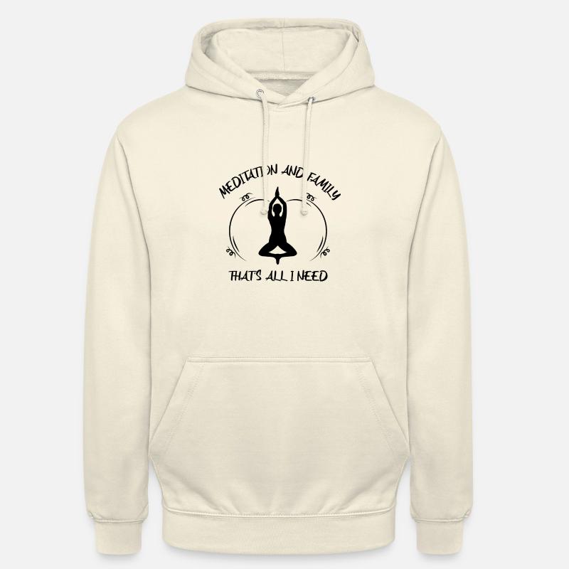 Meditation - Unisex Hoodie - vanilla