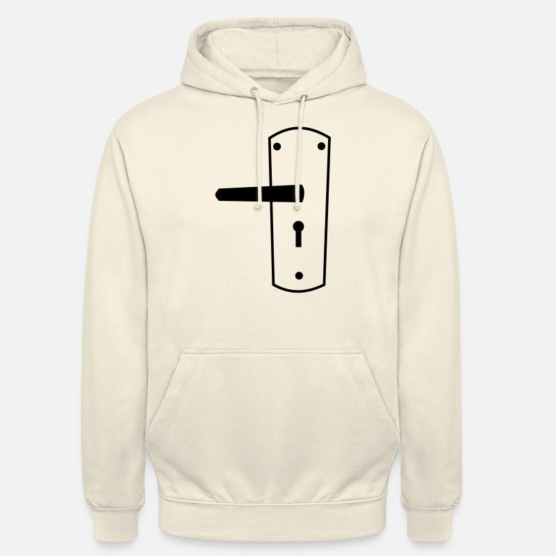 poignée de porte - Sweat-shirt à capuche unisexe - vanille