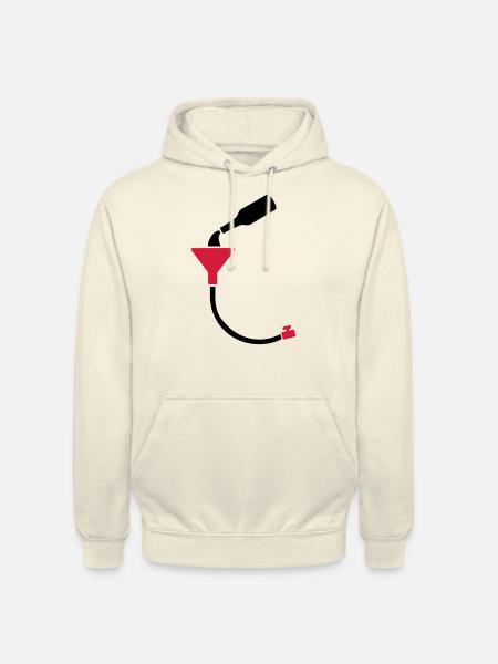 Beer Bong - Unisex Hoodie - vanilla