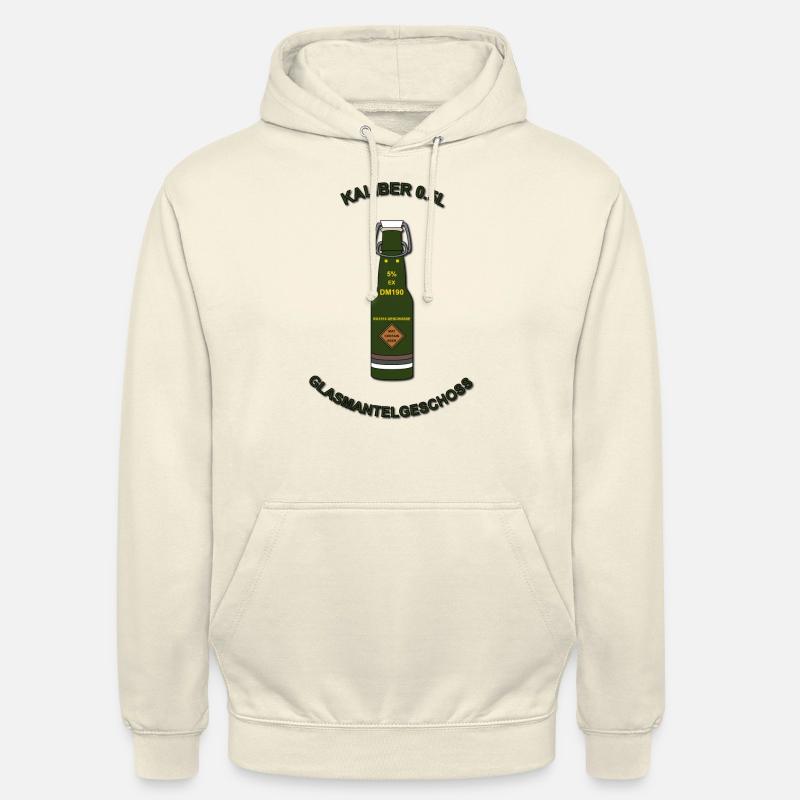 Glasmantelgeschoss V2 - Unisex Hoodie - Vanille-Milchshake