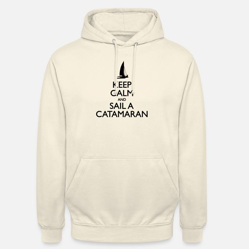 Sail a Catamaran - Unisex Hoodie - Vanille-Milchshake