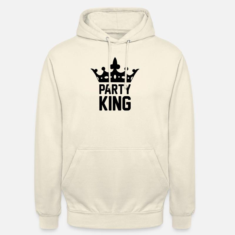 Party King - Sweat-shirt à capuche unisexe - vanille